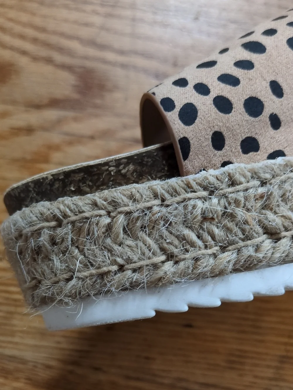 Torrid Leopard Print Ankle Strap Platform Espadrille Sandals Size 6.5 WW